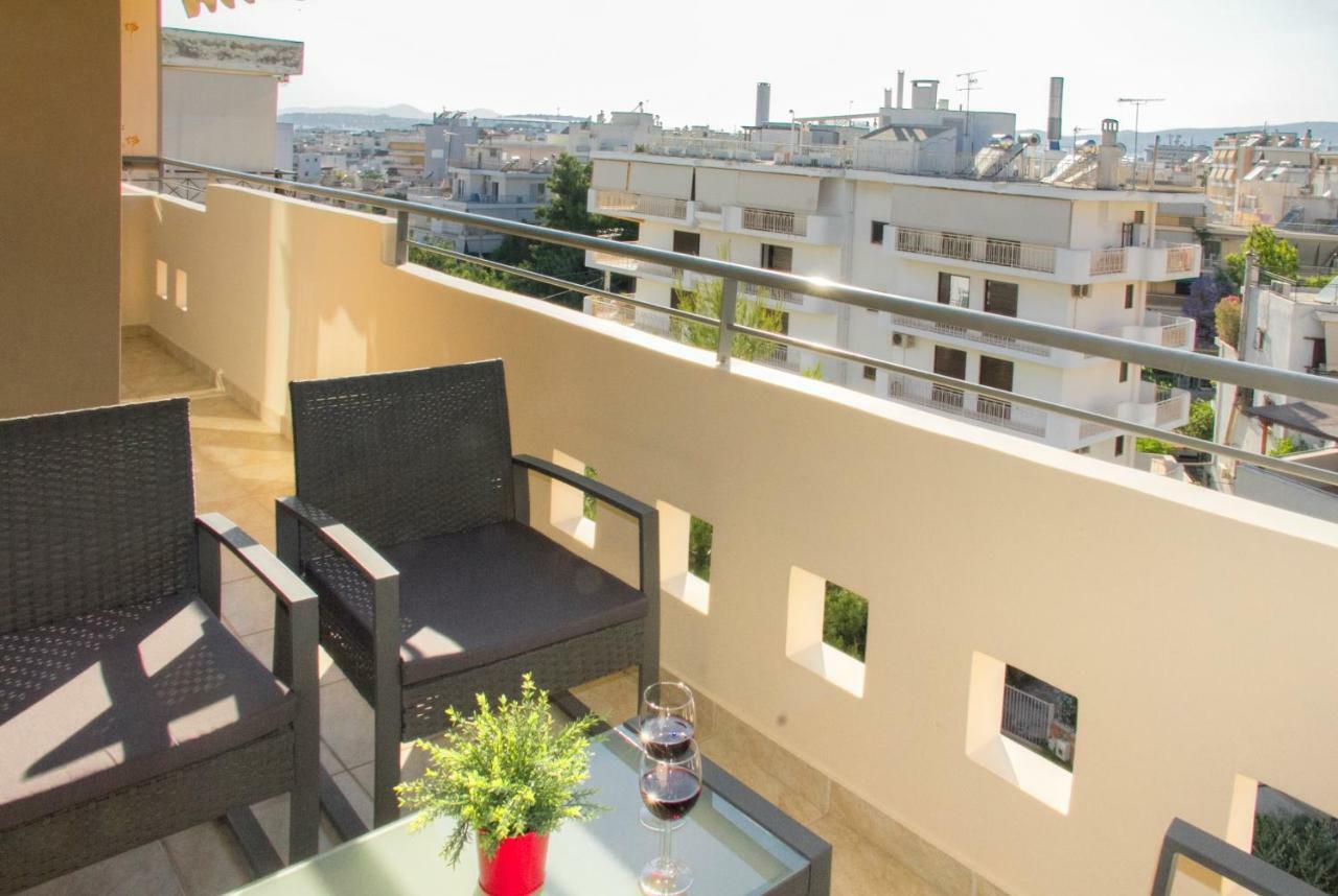 Charming Apartment Near Athens Center And The Sea Eksteriør billede